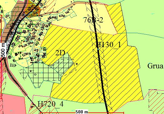 ... Sett inn saksopplysninger under denne linja Sammendrag: Dal Leir AS ønsker å utarbeide forslag til områderegulering for et boligområde sør for Nysetervegen på Grua, betegnet 2D og 76B-2 i