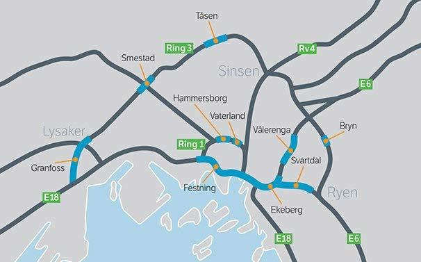 Naturlige eksperimenter i Oslo I Osloregionen er vei- og kollektivtransportsystemene under stort press, og den forventede befolkningsveksten vil øke presset ytterligere.