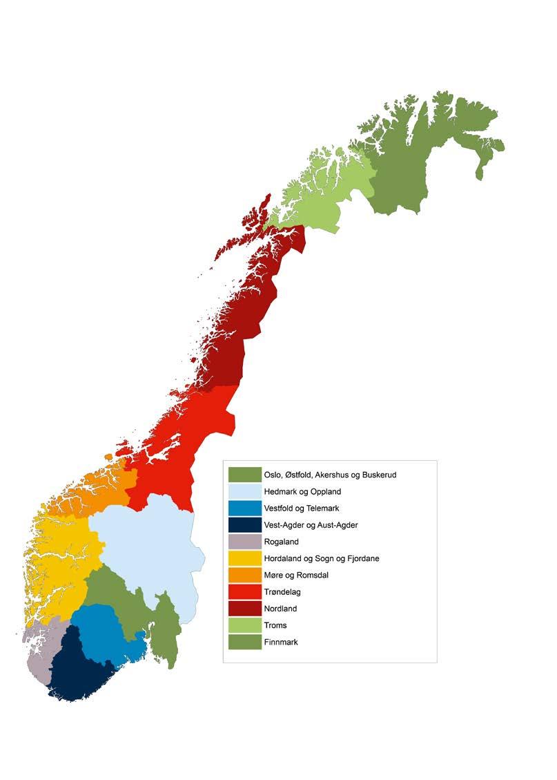 Ny struktur for fylkesmannen Gjeldende fra 1. januar 2019.