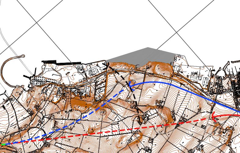 Figur 2.2. Vedtatt kommunedelplan for E39 Rogfast i Randaberg (utsnitt).