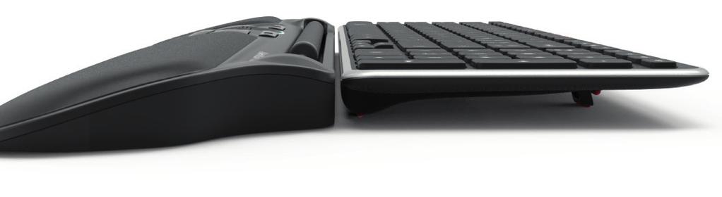 alance-tastaturet er designet spesifikt for RollerMouse Free3 og er plassert parallelt