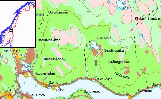 2.4 Jord Ved alle tre stasjonene er det