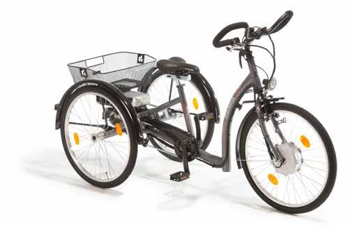 Velger du 3-18 sykkelen med BionX hjelpemotor får du et av markedets mest komplette produkter. Sykkelen har det mest komfortable utstyret som standard, for å møte brukers behov på best mulig måte.