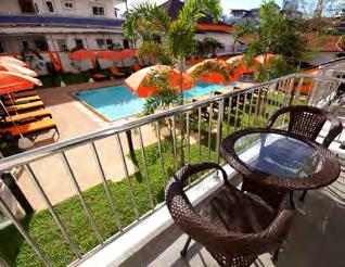 Alle bostedene på komplekset holder god standard og passer godt for solhungrige nordmenn på langtidsferie i gjestfrie Thailand.