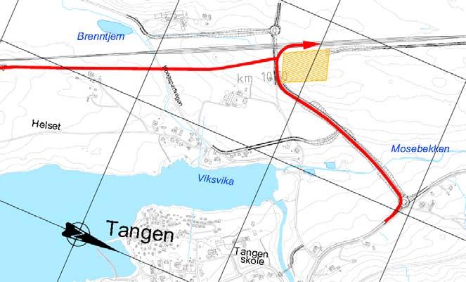 Anleggstrafikken vil i hovedsak bestå av betong- og stålleveranser. Det lokale vegnettet vil bli bygget noe om for å redusere ulempene. ksisterende bru for fv.