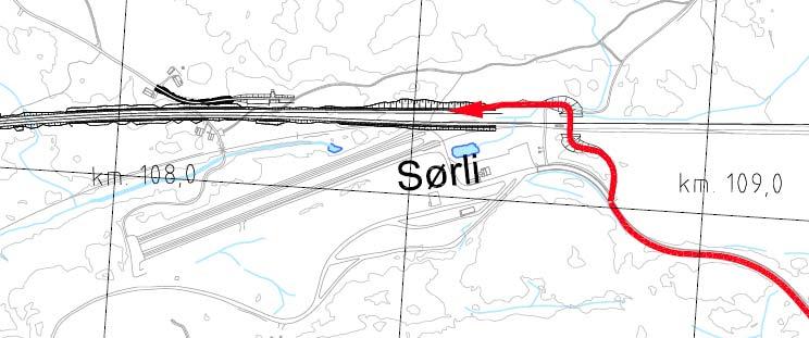 idsvoll Hamar spa Sørli 41 av 98 UH-30-A-55303 Ved kryssing av Jernsætervegen og Nerlivegen bygges jernbanekulvert som kombinert vilt- og vegovergang. Vegene legges om lokalt i byggeperioden.