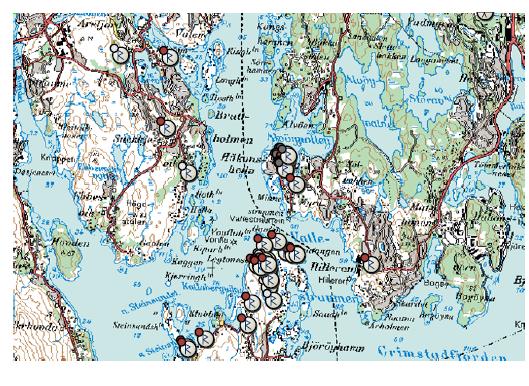 dei høve lokalitetane kan daterast nærare enn til steinalder, finn me dei daterte til seimesolitikum og tidligneolitikum.