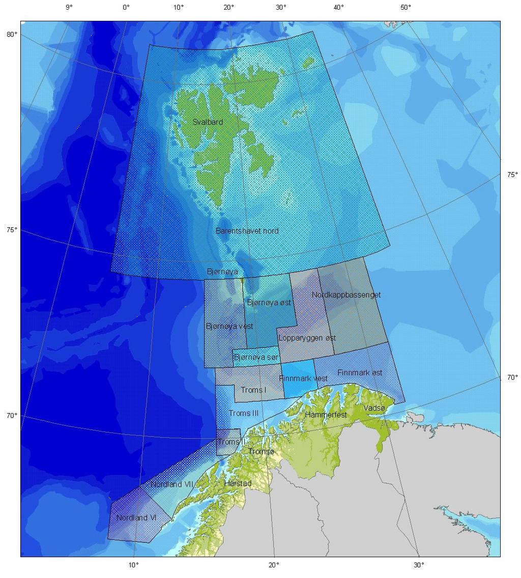 Helårig petroleumsvirksomhet i Lofoten-Barentshavet Forslag til utredningsprogram juni 2002 3 Aktivitets- og influensområde 3.