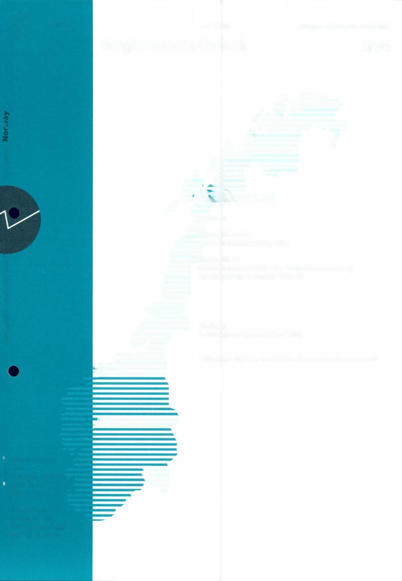 Juli 996 Norges offisielle statistikk Regionalstatistikk696 INIS MINIF" / II AM III MINIM - - rwrii.4 Ill MAII IIMMAIMP", I INI W M MI/ AMMON.