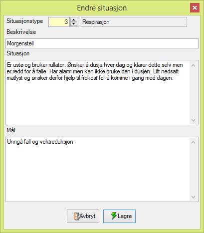 Avtaler på LMP Avtaler vises arbeidslista (eget ikon), på besøket (fanen varsel, dersom det er en avtale samme dag) og på brukerkort (fanen kalender).