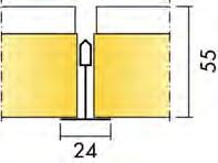 63 41082520 782835 286,00 COMBISON UNO DS 20 mm himlingsplate av mineralull med pålimt 9 mm gips på baksiden.