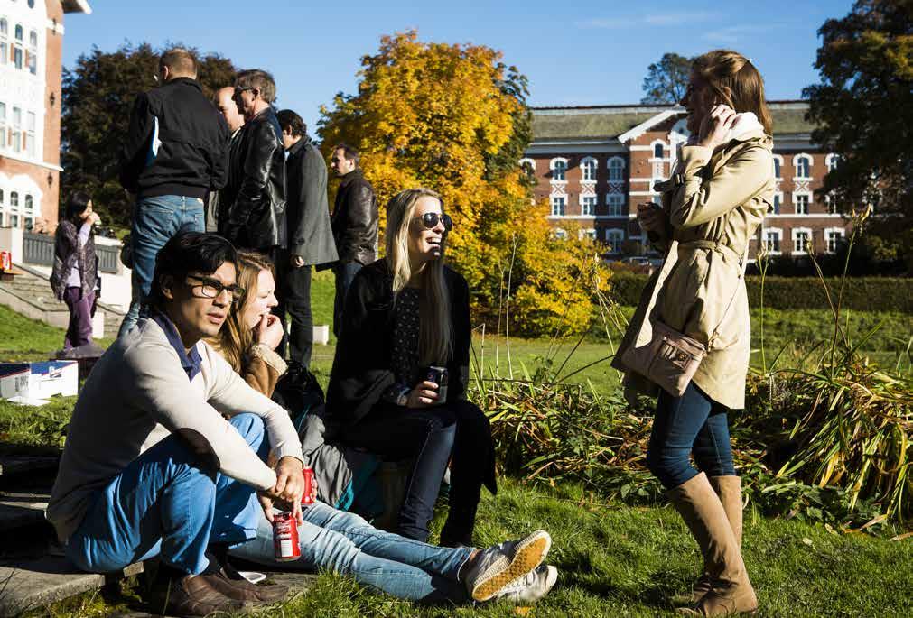 En campusplan skal peke ut en retning for hvordan et universitetsområde skal utvikle seg.