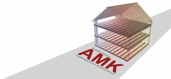 Austrotherm AMK AMK - element međuspratne konstrukcije Austrotherm međuspratna konstrukcija (AMK) se sastoji od ELEMENATA ISPUNE (polegnutih jedan uz