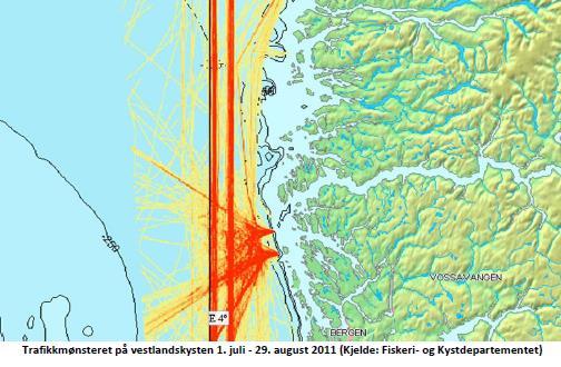 Akutt ureining til sjøs Utslepp etter grunnstøytingar, kollisjonar og andre uhell Sognesjøen er eit av dei mest