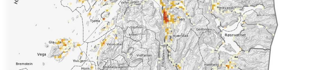 Kartutsnittet viser