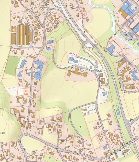 Reguleringsplan for Skogskolejordet Plan-ID: E-245 Planbeskrivelse 22.12.16 Rev. 16.02.17 9 2.3.4 Grunnforhold og miljø I følge NVE (www.skrednett.