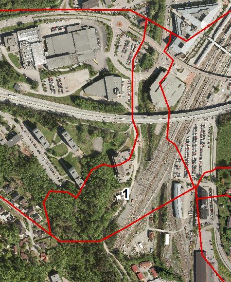 Kommunedelplan E18 Slependen-Drengsrud Temarapport naturmiljø 5.2 Delområde 1: Askerelva 5.2.1 Avgrensing Området går på begge sider av Askerelva og rundt naturtypelokalitetene vest for jernbanen.