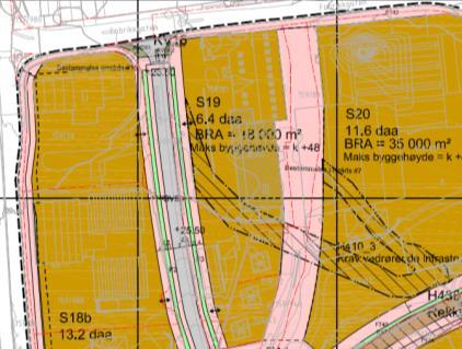 Områdeplanen for Mindemyren Detaljplan for bybanen Midlertidig profil