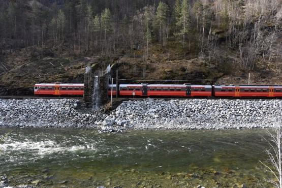 Gode løsninger Vossebanen ved Skorve Gode løsninger for vannhåndtering (i hele