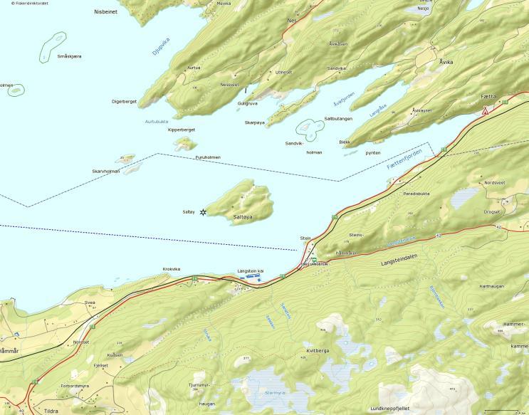 Lokalitetsrapport: Saltøya Øst, Stjørdal kommune Skipsgenererte bølger, bølgetog og bølgerefleksjon Båter kan generere bølger som kan i noen tilfelle overskride vindgenererte bølger men bølgehøyde