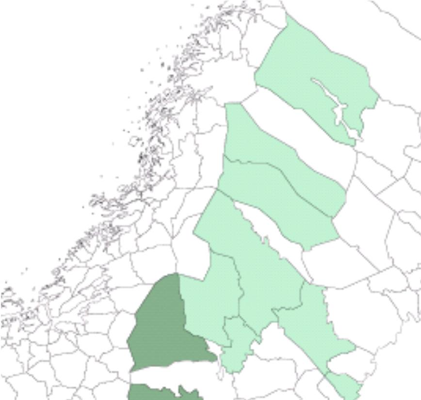 Grensependlere som andel av sysselsatte innbyggere 2009 Se-1730 Eda 677 17,5 % Se-1765 Årjäng 832 17,4 % Se-1486 Strömstad 790 13,0 % Se-1737 Torsby 478 8,5 % Se-1438 Dals-Ed 184 8,3 % Se-1766 Sunne