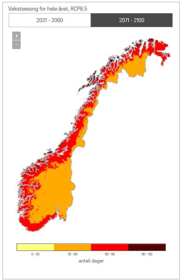 18 % Kraftigere og oftere styrtregn Større