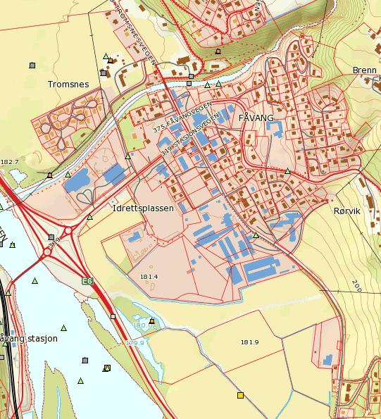 I Tromsa går det ørret opp til demingen / fossen ovenfor sentrum.