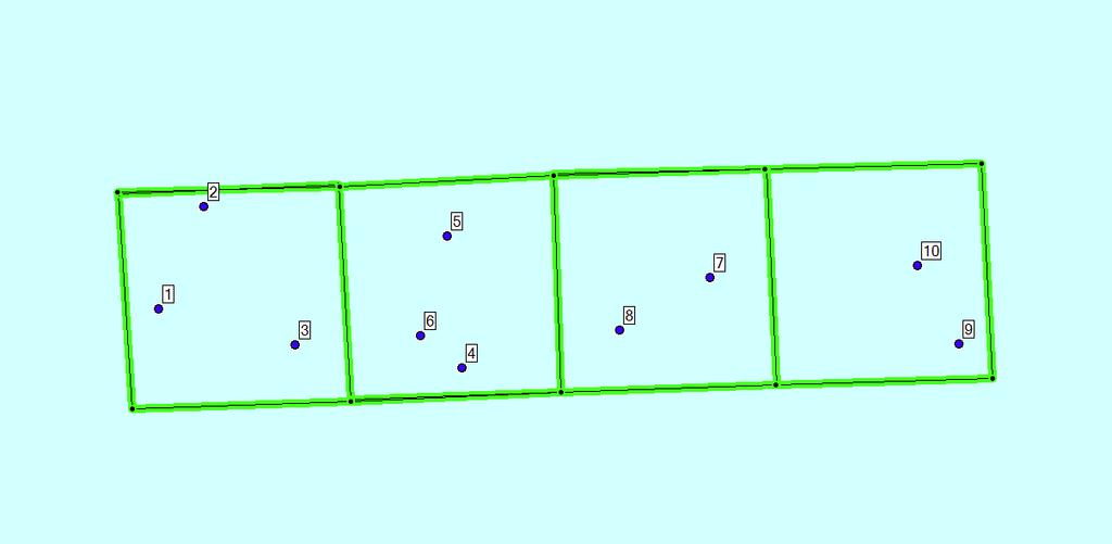 3. RESULTAT Kort orientering om resultat for kvar enkelt grabbprøve med referanse til nummerering i vedlagde kart og B1/B2 skjema (Figur 5).