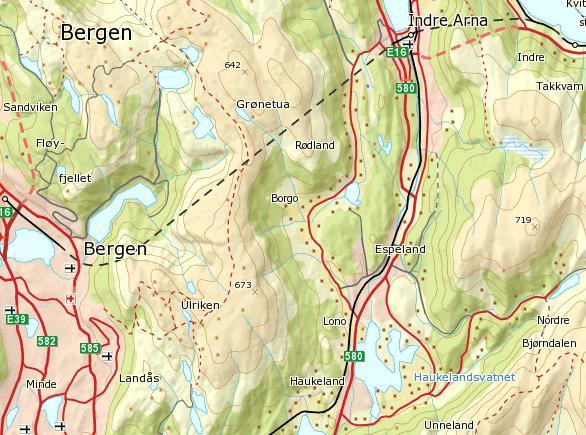 Vedlegg 2 - Oversiktskart N Planområd Figur 1: