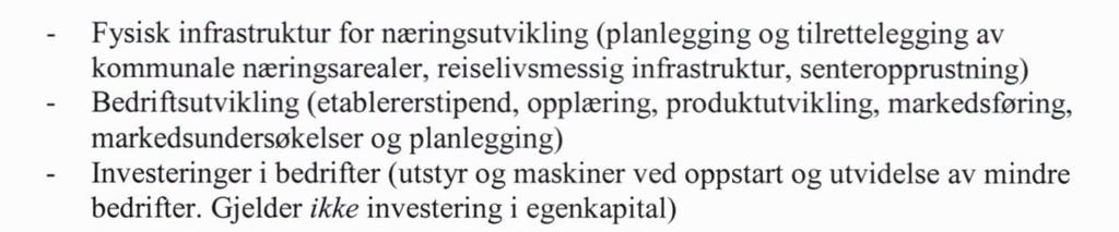 Sak 56/10 ENDRING AV VEDTEKTER FOR NÆRINGSFONDET Saksbehandler: Øyvind Hauken Arkiv: 242 Arkivsaksnr.: 10/621 Saksnr.: Utvalg Møtedato 29/10 Formannskapet 25.08.2010 56/10 Kommunestyret 02.09.