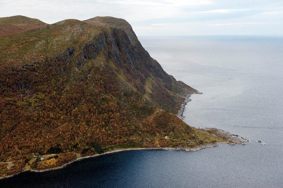 E39 Sulafjorden Flyfoto -