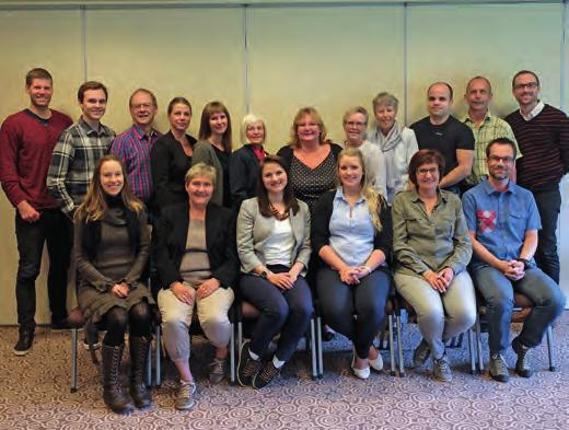 Kretsledertreff: Kretsenes ledere og Sentralstyret avholdt møte på Gardermoen 5. 6. september.