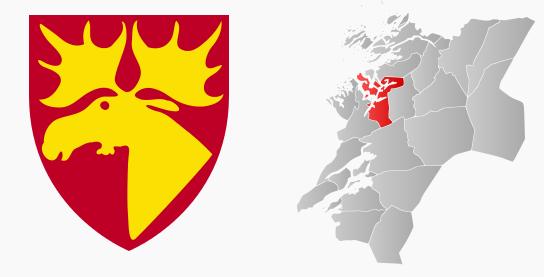 2. Bakteppe Namsos kommune er en kommune med ca. 13 000 innbyggere. Befolkningsframskriving med middels høy vekst viser at kommunen i 2030 vil ha passert 14 000 innbyggere.