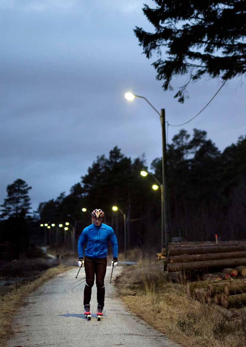 Bo midt mellom lysløypene!