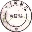 VINNE VINNE postkontor C. ( Verdal), under Verdal postområde, ble opprettet den 26.3.1979. Postkontoret VINNE, ble nedlagt fra 01.02.1997. Stempel nr. 1 Type: I22N Utsendt?? VINNE Innsendt?