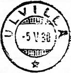 10.1921 endret til ULVILLA. Underpostkontor fra 01.11.1973. Underpostkontoret 7666 ULVILLA ble lagt ned fra 01.04.1975.