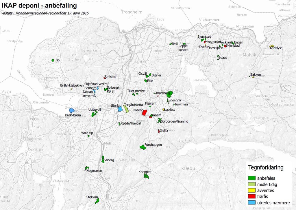 Vurdert etter ulike kriterier: naturtype, vilt, jordbruk, skogbruk, landskap, vannmiljø,