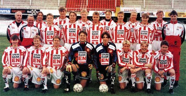 Sport - 1995 Vinteridrett langt mellom de store stjernene fra Tromsø Fotball