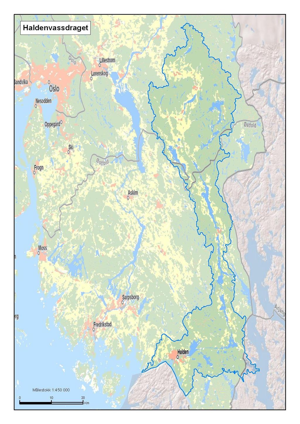 4 Kommuner 2 fylker Lavlandsvassdrag 15 mil langt (hovedstrengen) 6 mil med grunne innsjøer 9 mil elver Gjennomregulert 1850-1870 Turisttrafikk i