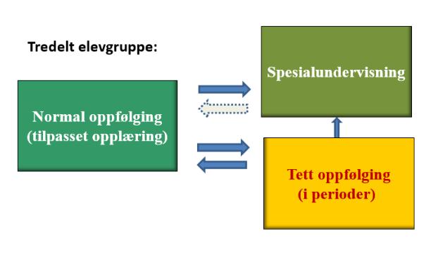 opplæring vil tilbudet være mer robust med tanke på å ivareta en større andel elever, og det vil åpne rommet for at det kan gis tettere oppfølging av noen elevgrupper i perioder.