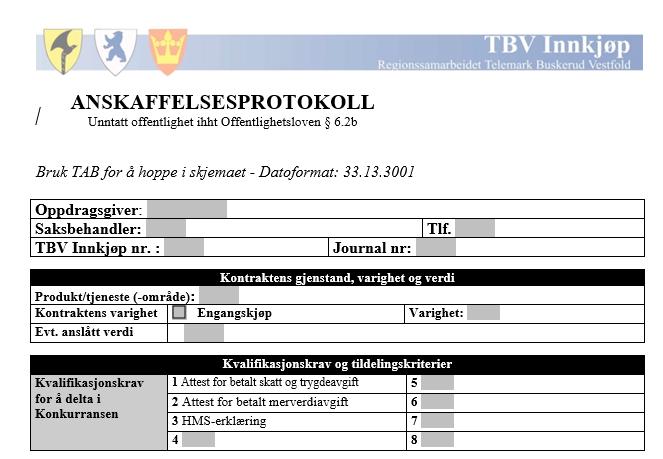 Hvordan KGV påvirker anskaffelsesprosessen, utvalgte steg: automatisk protokoll er mindre