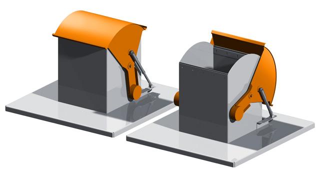 Sobit Fôrlukesystem - innhold: Elektronisk/automatisk åpning og lukking av lukene Helautomatisk styring fra enheter som viser all nødvendig informasjon, f.eks.