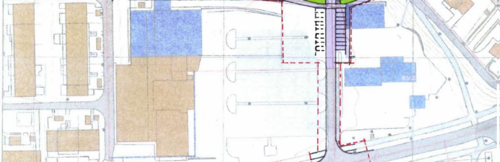 Den gang ble deler av dagens senterområde vurdert som tomt for nytt helse- og velferdssenter, med bl.a. plassering av barnehage på samme tomt som det nå foreslås regulert til barnehage.