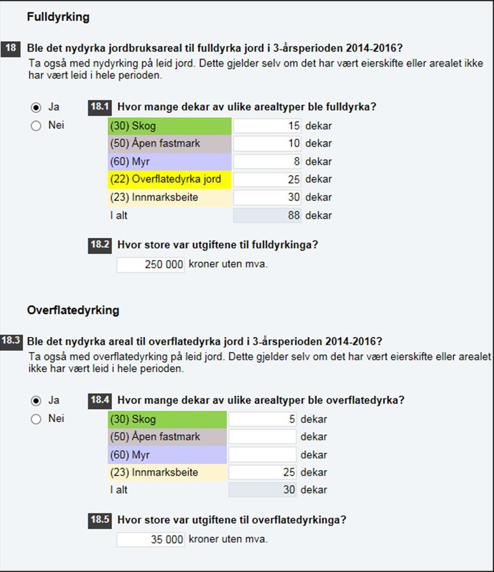 til innmarksbeite i perioden 2014-2016.