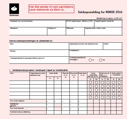 03 Øvrige forventede endringer 2017 Endringer i NOKUS-reglene Dagens ordning NOKUS-beskatning når selskap hjemmehørende i lavskatteland er under norsk kontroll Lavskatteland land med skattenivå på