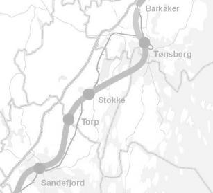 Analyserte banekonsepter Vestfoldbanen VB 3A VB 4B (D) VB