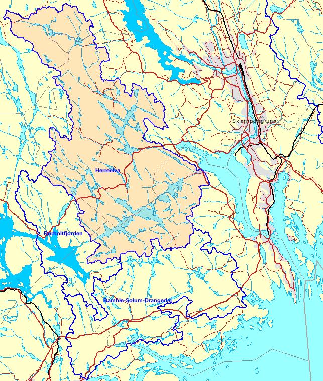 Kommuneplanens arealdel Konsekvensutredning 103 016/1 Herreelva Vernegrunnlag: Vassdraget er viktig