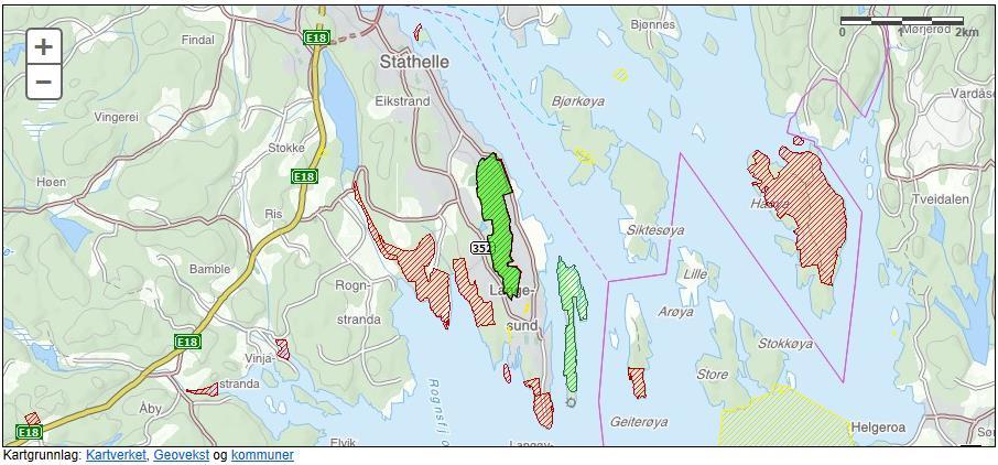 Kommuneplanens arealdel Konsekvensutredning 111 Røsskleiva naturreservat Formålet med fredningen er å bevare et representativt kalkfuruskogområde som referanseområde for kalkfuruskog på