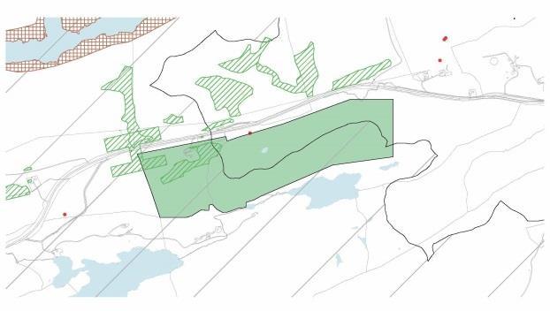 Kommuneplanens arealdel Konsekvensutredning 17 10 Langrønningen GNR 70 BNR 1 og 5 KARTUTSNITT Dagens formål Foreslått formål Arealstørrelse Forslagsstiller LNF i Kplan Næring- industri og