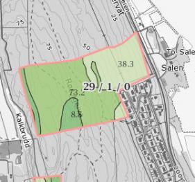 Kommuneplanens arealdel Konsekvensutredning 31 22 Gjømle og Salen GNR/BNR 28/1, 29/1 KARTUTSNITT Dagens formål Foreslått formål Arealstørrelse Forslagsstiller LNF i Kplan Bolig 26,3 daa Børve og